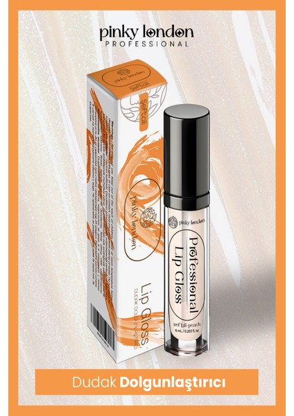 Şeftalili Dudak Dolgunlaştırıcı ve Parlatıcı Lip Gloss indirimleri