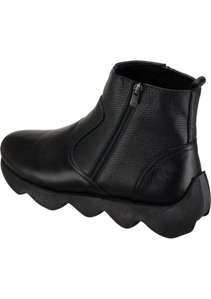 ST101 Siyah Dana Derisi Erkek Bot Rahat Geniş Kalıp Özel Seri Yeni Sezon indirimleri