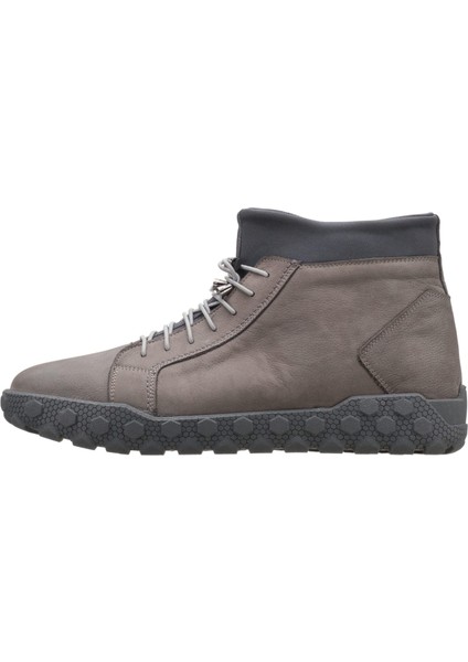 YMR444 Gri Dana Nubuk Derisi Rahat Geniş Kalıp. Şık Tasarım Yeni Sezon Son Moda Büyük Numara Erkek Bot fiyatları