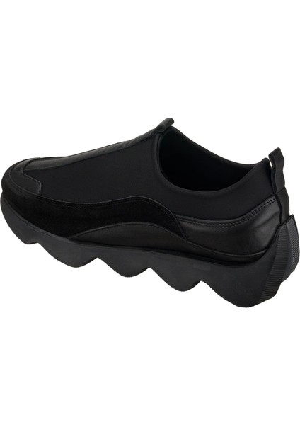29 Ekim Siyah Dana Derisi Streç Ganrili Rahat Şık Kolay Giyimli Geniş Kalıp Erkek Ayakkabısı indirimleri