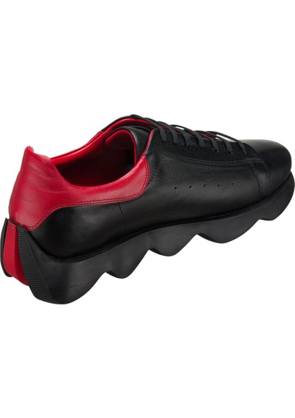 Stqueen Siyah Dana Derisi Erkek Spor Ayakkabı . Rahat Geniş Kalıp El İşçiliği İç Dış Dana Derisi fırsatları