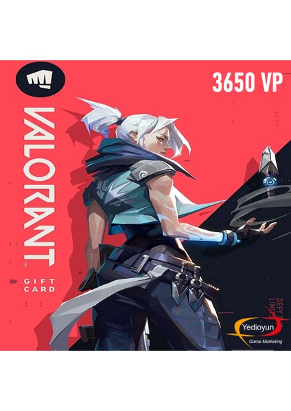 Valorant 3650 Vp - Tr