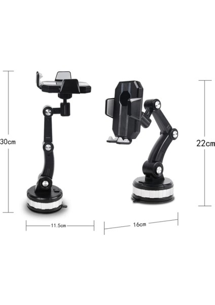 CZ64339 Araç Içi Ayarlanabilir Vantuzlu Cep Telefonu Tutucu fiyatları