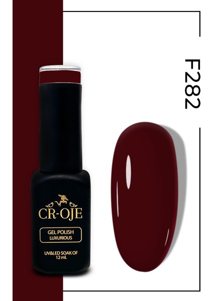Kalıcı Oje Bordo -f282 (12 ML.)