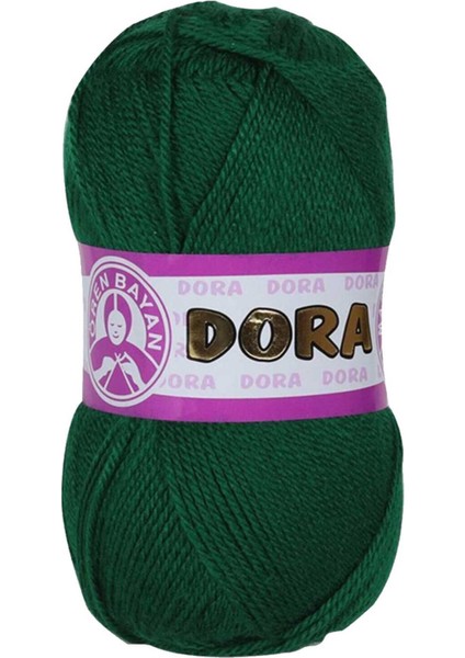 1 Adet Dora El Örgü Ipi Yünü 100 gr 068 Yeşil