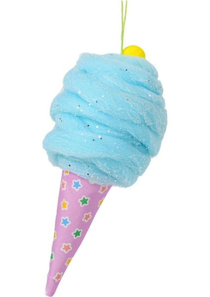 Happy Sugar Mavi, Pembe Icecream Süs 18 cm
