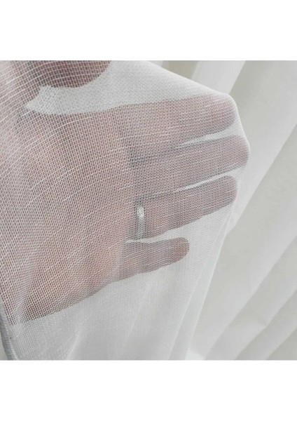 Ekru Düz Titi(Ttm) Tül Perde Şık Zarif Tül Perde fırsatları