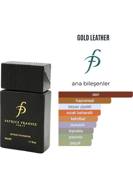 Gold Leather 50 ml Unisex Parfüm