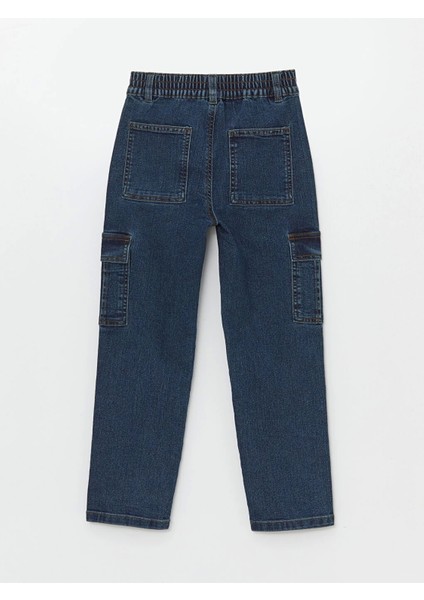 Lcw Kids Indigo Beli Lastikli Regular Fit Erkek Çocuk Jean Pantolon fiyatları