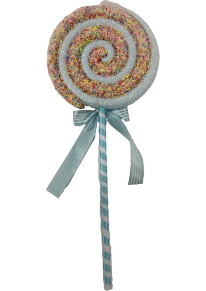 Happy Sugar Mavi Lolipop Süs 20 x 50 cm