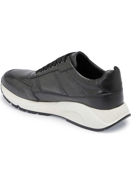 Gri Hakiki Deri Erkek Sneaker - E24S1AY56974-D2S fiyatları