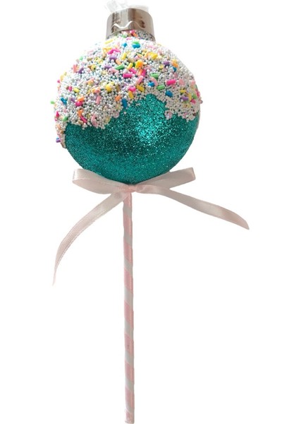 Happy Sugar Mavi Lolipop Askılı Süs 8 x 24 cm