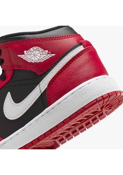 Air Jordan 1 Mid 'gym Red Black White' (Gs) DQ8423-061