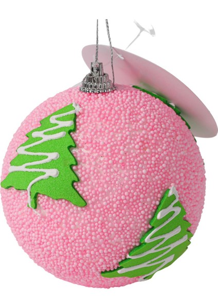 Happy Sugar Pembe Top Ağaç Süsü 8 cm fiyatları