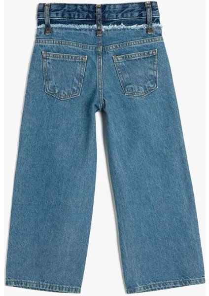 Kız Çocuk Kot Pantolon - Koton - 5WKG40054AD - 11-12 Yaş modelleri