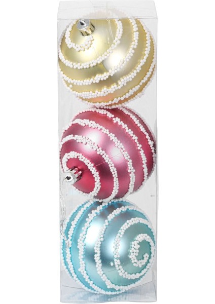Happy Sugar Mix Ağaç Süsü Seti 8cm (3 Parça) fiyatları