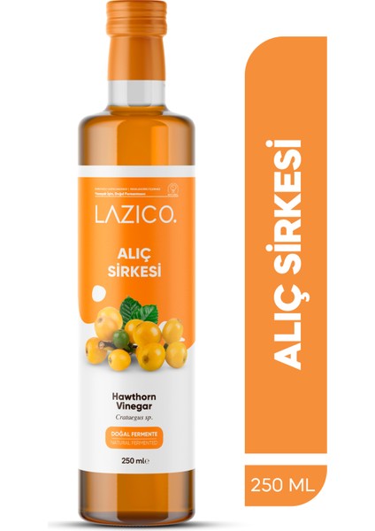 Doğal Fermantasyon Alıç Sirkesi 250 ml