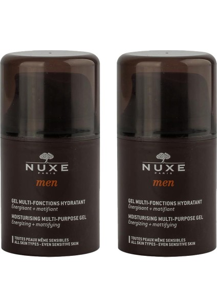 Men Nuxellence Tüm Yaştan Cilt Tipleri Için Krem 50 ml 2 Adet