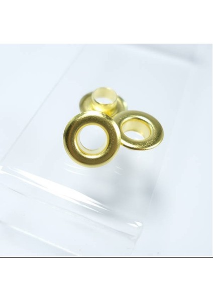 Kuşgözü No.31 (17mm) Malzeme Paketi. Kağıt İp, Makrome İp El Örgüsü Çantalar, Kumaş, Deri, Dikim Çantalar ve Her Türlü Hobi, Dikiş Ürünler İçin 25 Adet Gold Renk Kuşgözü Takım-Paslanmaz Pirinç