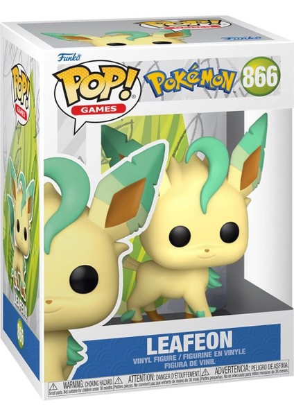 Pokémon Leafeon 866 Koleksiyon Figürü