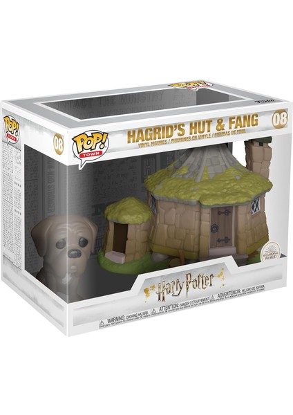 Fgr-Pop Town, Harry Potter, Hagrid's Hut W/ Fang