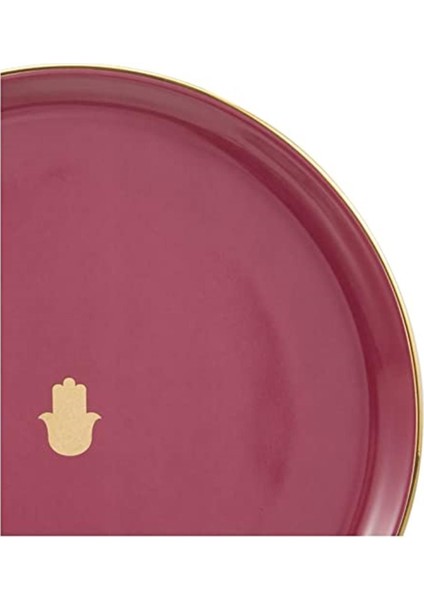 04A+P021558 Glamorous Fuşya Düz Tabak, 20 cm modelleri