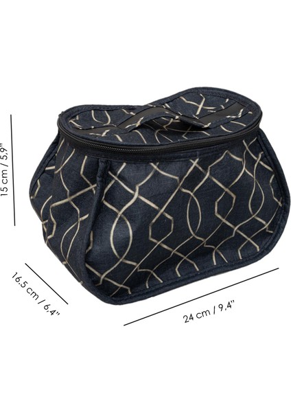 Bölmeli Fırça Kozmetik Makyaj Çantası - Büyük Boy Organizer Düzenleyici Seyahat Çantası fırsatları