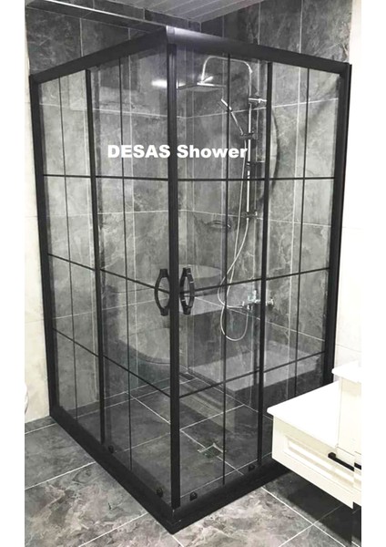 Shower 6 mm KAROLAJ YÜKSEK KALİTE KARE DUŞAKABİN BAZALI