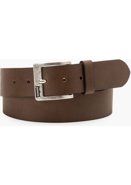 Cloverdale Erkek Kahverengi Deri Kemer 38016-0300