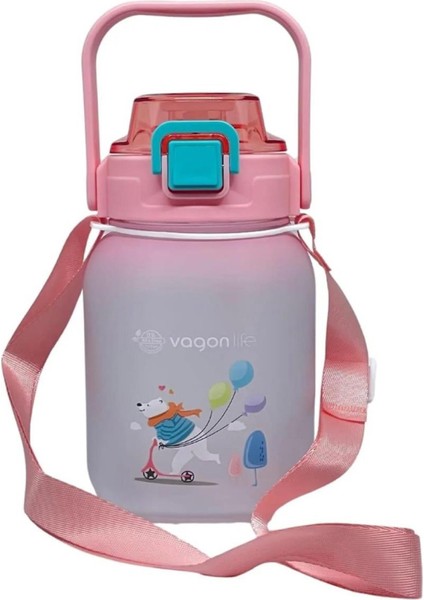 VGN2275-T Pipetli Matara Pink 1100ML