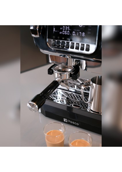 Barista Dijital Espresso Kahve Makinesi Öğütücülü VST-520EC