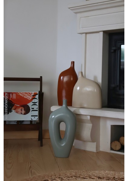 Dea'rt Istanbul Nordic Seri Teracota Vazo fiyatları