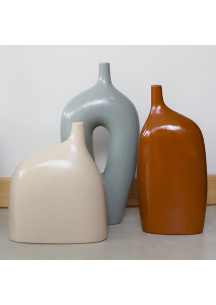 Dea'rt Istanbul Nordic Seri Teracota Vazo modelleri