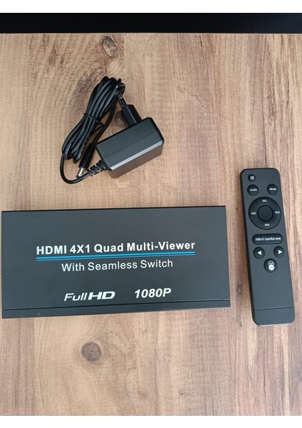 Çoklu HDMI Görüntüleyici, 4’ü 1 Arada Hd Multimedya Arayüzü