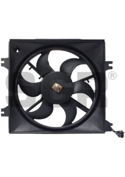 59501 59501 Radyatör Klima Fan Motoru Davlumbazlı Accent Iı 2000-2005