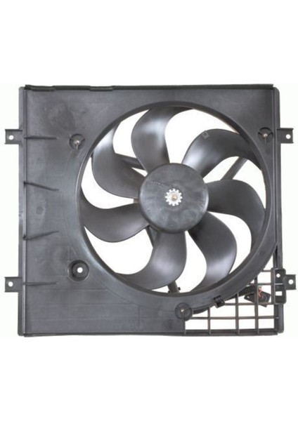 109037001 109037001 Fan MOTORU-345 mm 250/60W (Vw Golf 98-06 Polo 95-08 Audi A3 97-03 Seat Leon 00-06