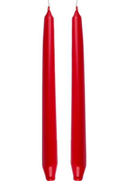 Andy 2li 24 cm Kırmızı Şamdan Mum fiyatları