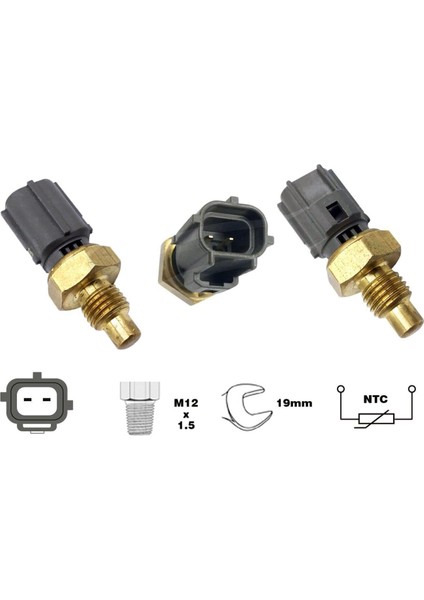 LAND CRUİSER HARARET MÜŞÜRÜ 2003-2004-2005-2006-2007 89454-60010
