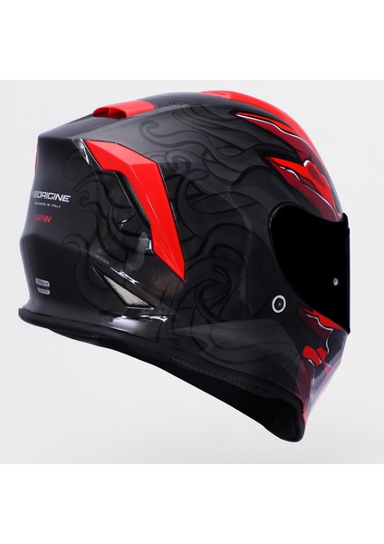 Dinamo Titan Siyah-Antrasit-Kırmızı Kask indirimleri