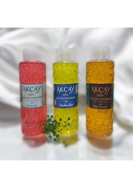 Eau De Cologne Efsane Kokular Serisi , Unutma Beni, Tütün ve Paris 400 ml x 3
