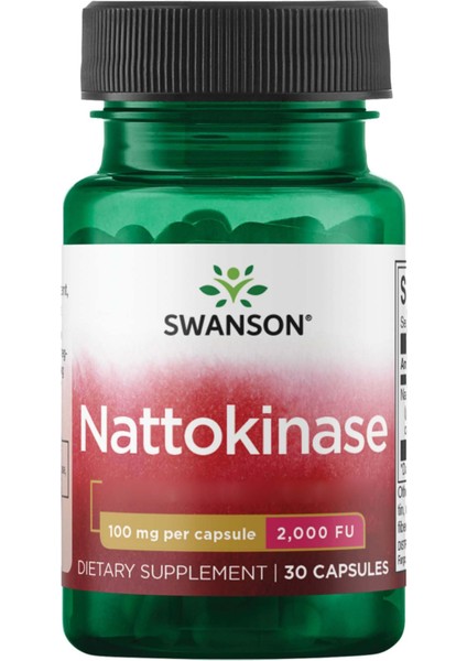 Nattokinase 100 Mg 30 Capsules