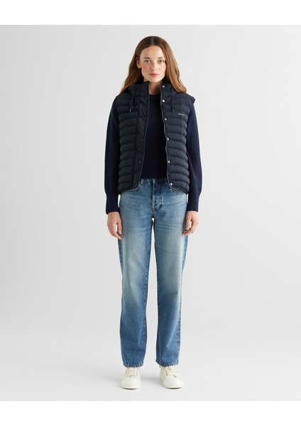 Kadın Lacivert Regular Fit Kapüşonlu Kapitone Yelek 47124301T.433 modelleri