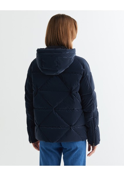 Kadın Lacivert Kapüşonlu Kapitone Mont 47124303T.433 fiyatları