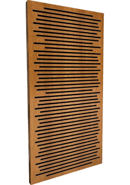 50*100 cm Ahşap Difüzör Akustik Panel Walnut