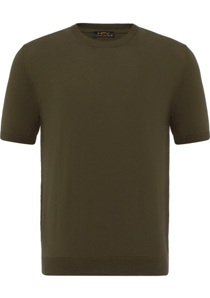 Triko Bisiklet Yaka Tshirt Pamuk