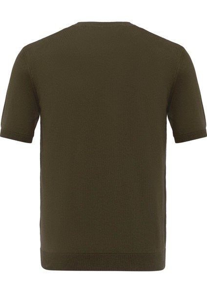 Triko Bisiklet Yaka Tshirt Pamuk