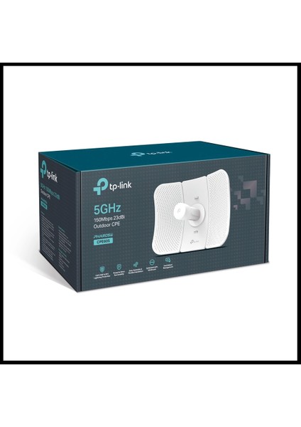 Tp-Lınk CPE605, 150MBPS, 5ghz Wifi, 23DBI Anten, Noktadan Noktaya, Dış Mekan, Access Point Cpe