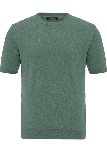 Triko Bisiklet Yaka Tshirt Pamuk