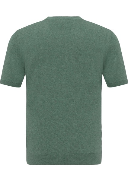 Triko Bisiklet Yaka Tshirt Pamuk