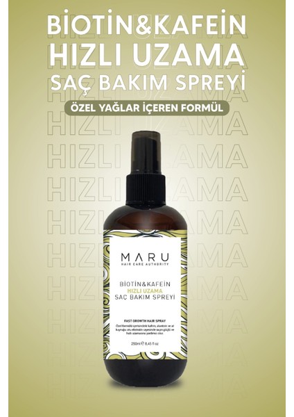 Hızlı Uzama Saç Spreyi 250 ml